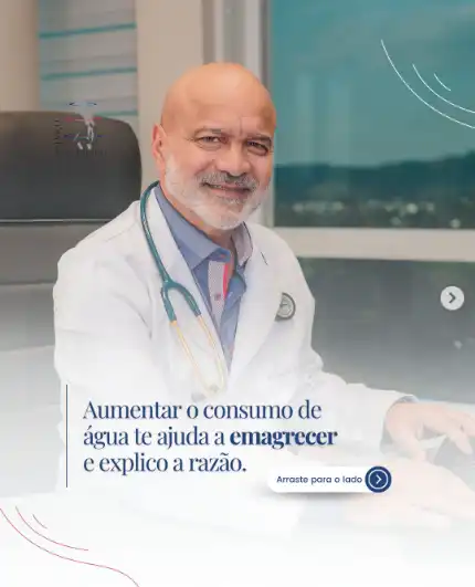 Post sobre emagrecimento e saúde