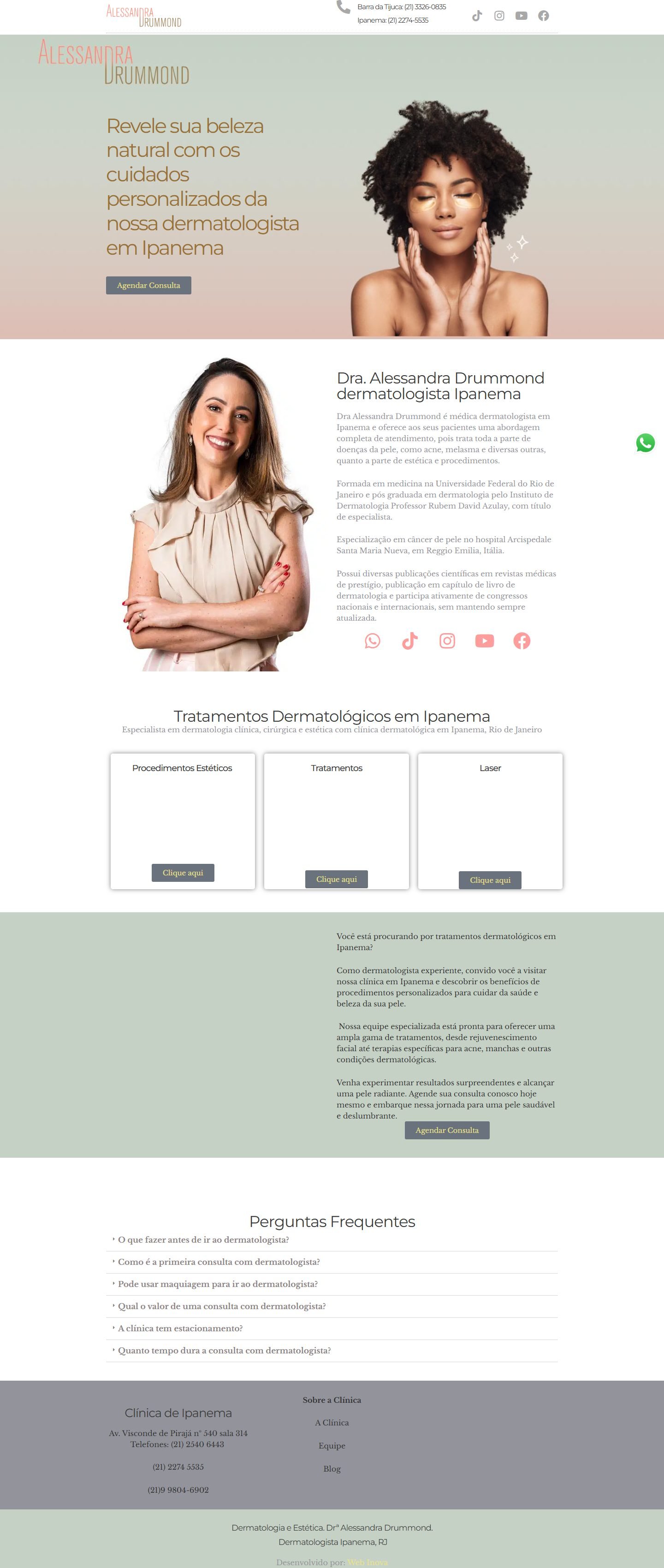 Site — Dra. Alessandra Drummond
