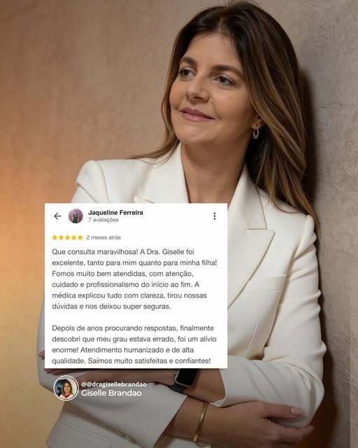 Feed do Instagram — Dra. Giselle Brandão