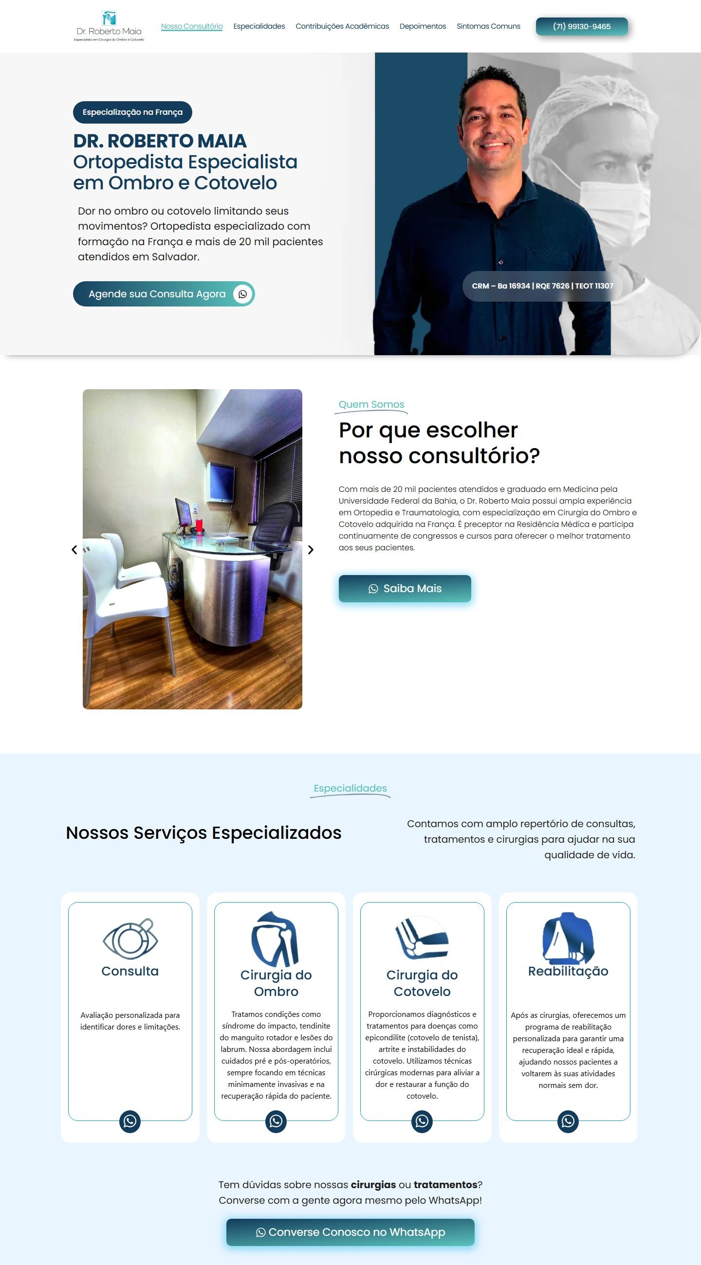 Site — Dr. Roberto Maia