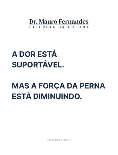 Feed do Instagram — Dr. Mauro Fernandes