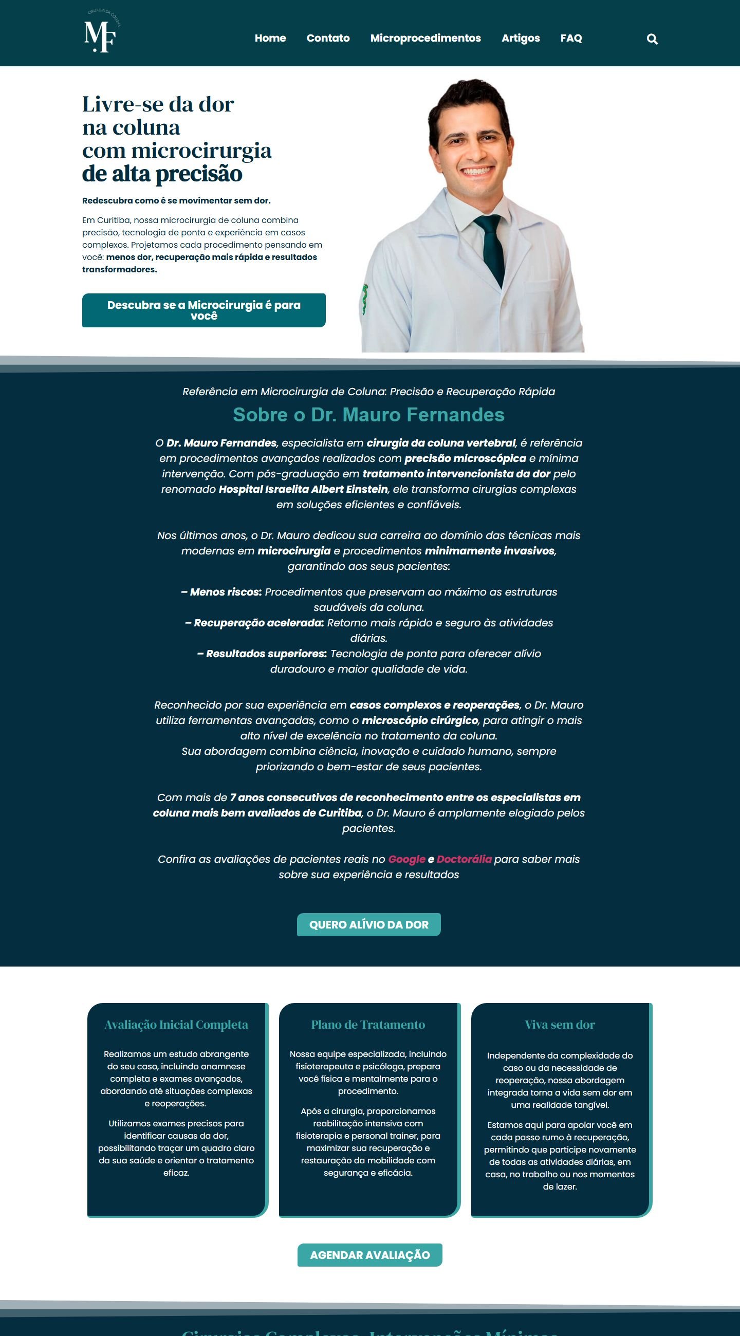 Site — Dr. Mauro Fernandes