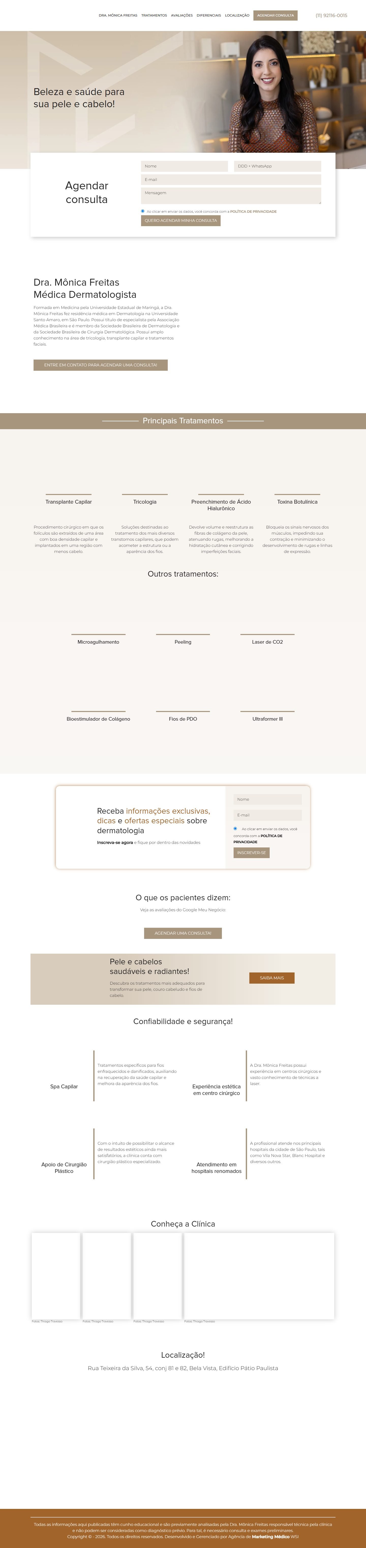 Site — Dra. Mônica Freitas