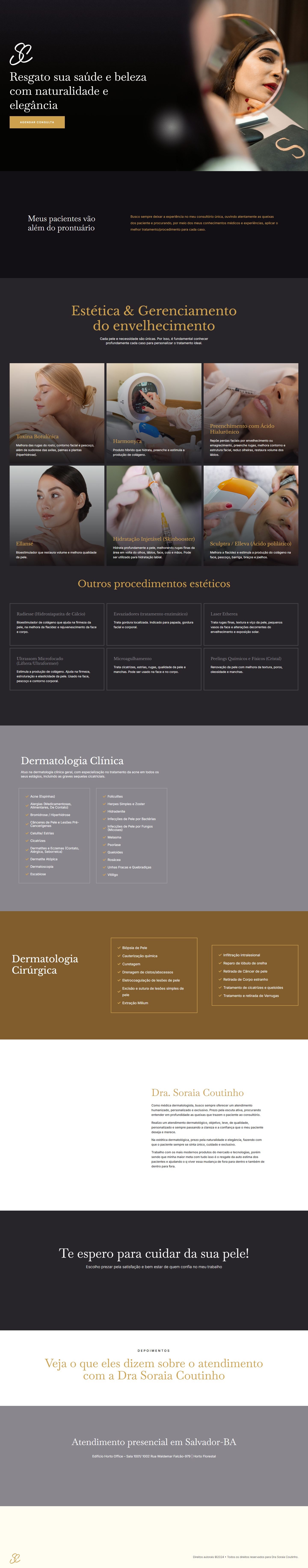 Site — Dra. Soraia Coutinho